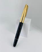 Aurora - 88 P - In resina nera lucida - Pennino in oro 14 K, Nieuw