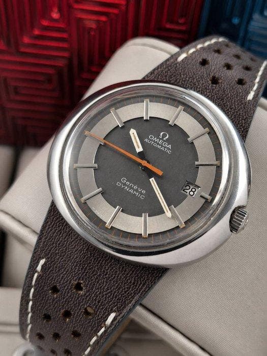Omega Genève Dynamic – Ref.166107 - Cal.1481 – Grey Sector, Bijoux, Sacs & Beauté, Montres | Hommes