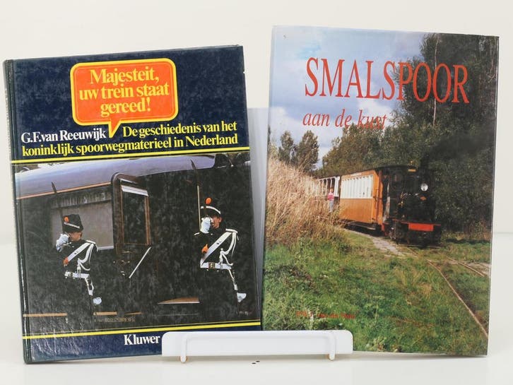 Majesteit, uw trein staat gereed! en Smalspoor aan de kus..., Boeken, Vervoer en Transport, Nieuw, Ophalen of Verzenden
