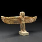 Replica van het oude Egypte Vleugelige Godin Isis Standbeeld