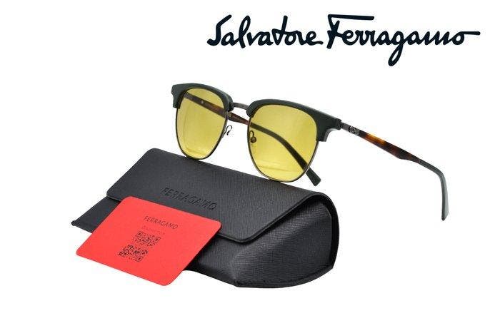 Salvatore Ferragamo - SF307S 302 - Rectangular Acetate Renew, Handtassen en Accessoires, Zonnebrillen en Brillen | Dames
