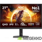 AOC GAMING Q27G4XF 27  Quad HD 180Hz IPS Monitor, Verzenden, Nieuw
