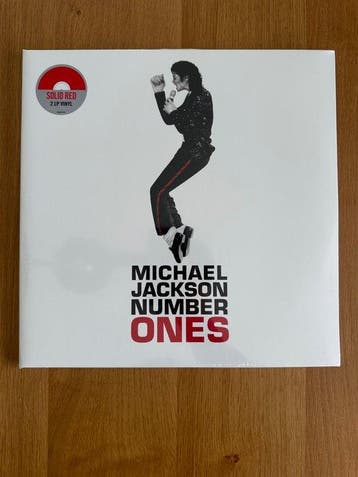 Michael Jackson - Number Ones - Limited Solid Red Double, Nieuw in verpakking