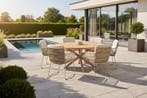 4 Seasons Outdoor Murcia tuinset latte met Prado tafel met, Nieuw