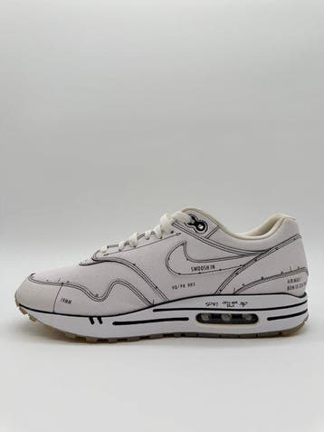 Nike - Nike Air Max 1 Schematic White - Sneakers - Taille :, Kleding | Heren, Schoenen, Nieuw