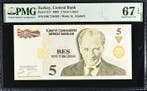 Turquie. - 5, 250 000 Lirasi - Various Dates - Pick 211, 217