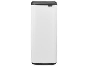 Veiling - Brabantia Bo Touch Bin Prullenbak - 30 liter - Whi, Huis en Inrichting, Gebruikt