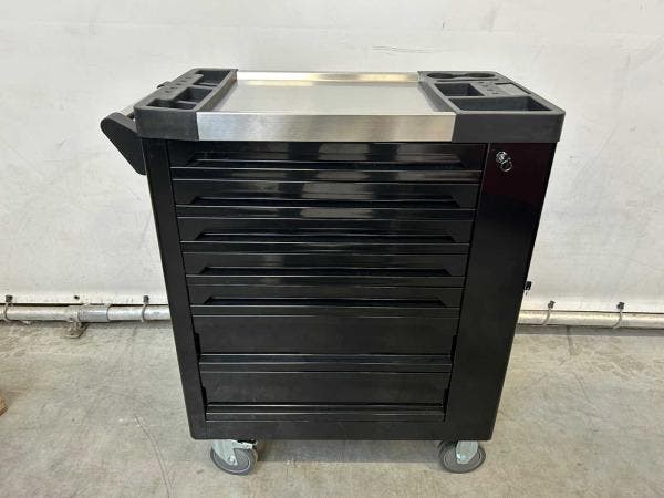 Veiling - gereedschapswagen 250-delig met 7 lades, Bricolage & Construction, Boîtes à outils