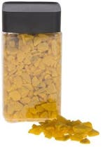 Decoratiesteentjes Geel Rocks 9-13 mm 600 gram, Nieuw