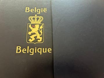België 1950/1969 - Uitgebreide verzameling in Davo Album II, Gestempeld