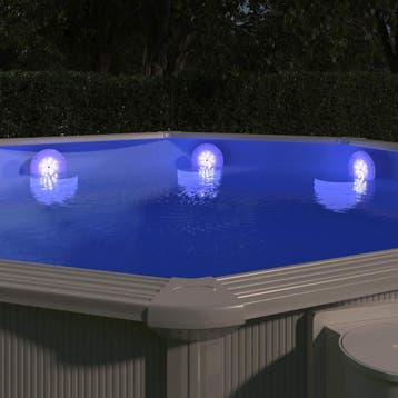 vidaXL Zwembadlamp drijvend LED met afstandsbediening, Verzenden