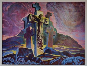 Ernst Fuchs (1930-2015) - Montserrat