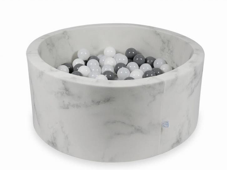 Ballenbak rond 90cm + 300 ballen | Tweede kansje, OP=OP, Kinderen en Baby's, Speelgoed | Overig, Jongen of Meisje, Zo goed als nieuw