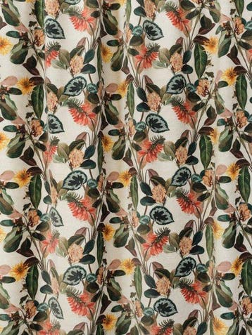 5,00 × 1,40 m - Bloemenvelours in Limited Edition - Textiel