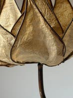 Tafellamp - Koper, Papier, Steen - Sculpturale lamp