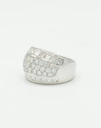 Bague - 18 carats Or blanc Diamant (Naturelle) - Diamant, Nieuw