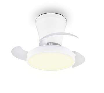Trio MOSS VENTILATOR plafondlamp | LED | wit | Ø 41 cm | IP2, Verzenden, Nieuw