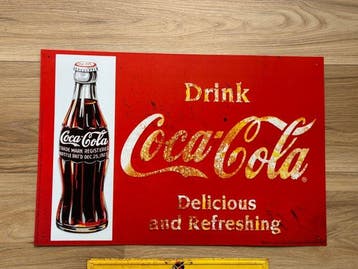 Pernod 45 / Coca-Cola - Plaque (2) - Métal