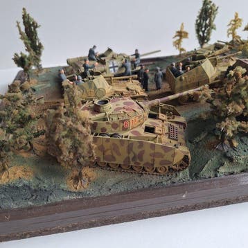 Tamiya - Diorama WWII - 1940-1950, Nieuw
