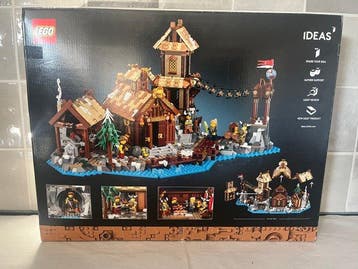 Lego Set - 21343 - Ideas (CUUSOO) - Viking Village, Nieuw