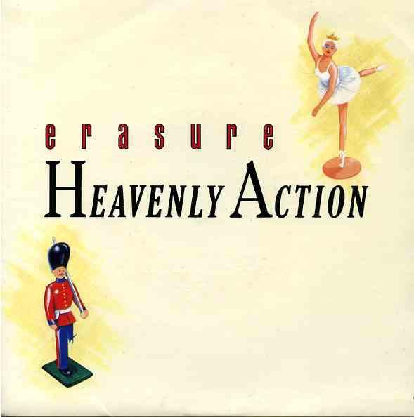 Erasure - Heavenly Action, Cd's en Dvd's, Vinyl | Pop, Gebruikt, Verzenden