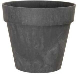 Bloempot Bloemenvaas Ibiza beton Antraciet 12 cm, Nieuw