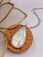 Bijou « Luna Crescente » artisanal en argent 925 avec