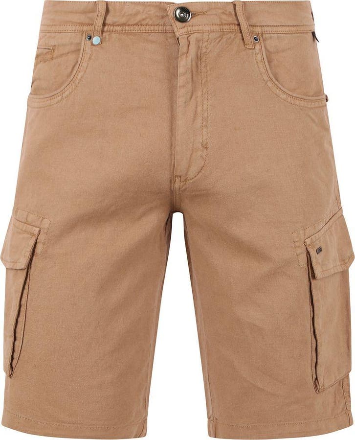 No Excess Cargo Short Linnen Beige maat Overige maten Heren, Kleding | Heren, Broeken en Pantalons, Beige, Nieuw, Overige maten