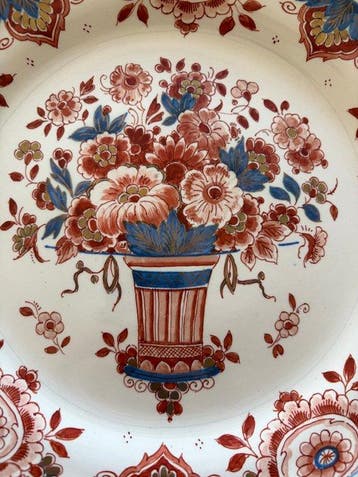 De Porceleyne Fles, Delft - Bord - Aardewerk