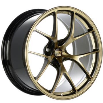 BBS RI-D 20x10.5 5x112 ET15 Diamond Gold Wheel 82mm PFS, Ophalen of Verzenden
