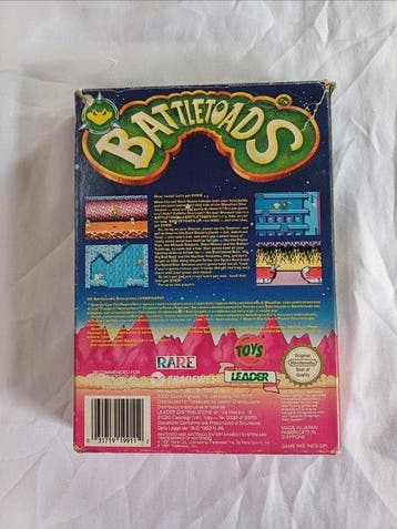 Nintendo - Nes - Battletoads - Videogame - In originele, Nieuw