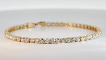 Zonder minimumprijs - Armband - 14 karaat Geel goud -, Nieuw