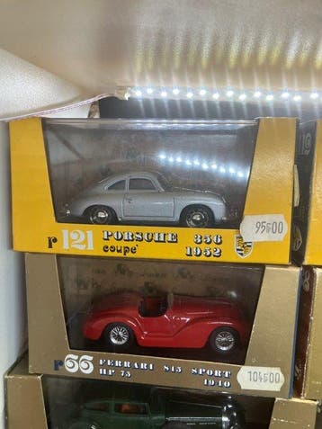 Brumm 1:43 - Modelauto (13) - Porsche, Jaguar, Alfa Romeo,