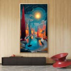 Mrs Art Prime - The Genova Mystical Evening in Cubism