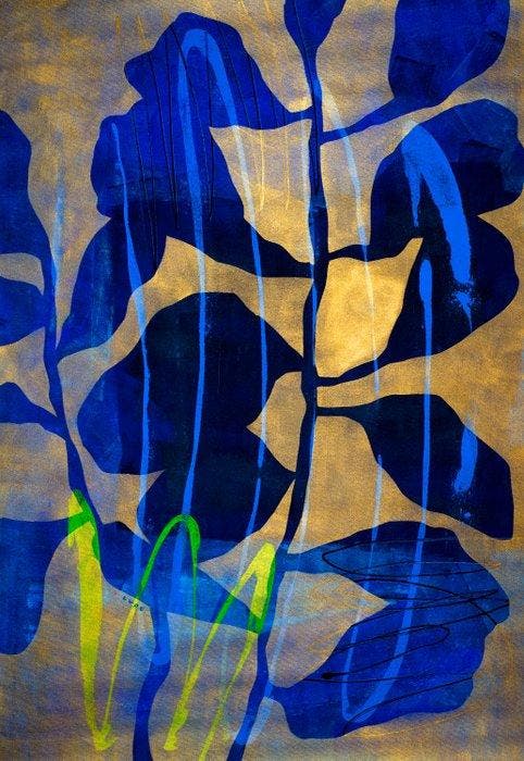 Lupo - Urban Jungle 413 - Certificated - Real Gold - XXL, Antiquités & Art, Art | Objets design