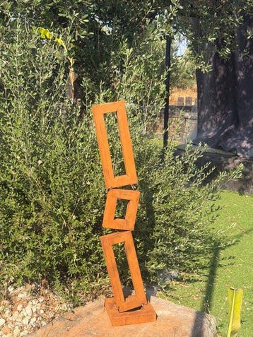 Ana Lucia B.M - Sculpture Corten - XL - No Reserve, Antiquités & Art
