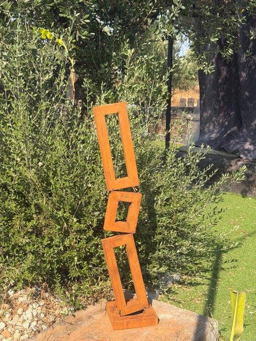 Ana Lucia B.M - Sculpture Corten - XL - No Reserve, Antiquités & Art, Art | Objets design