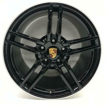 Porsche 991 2/4 ORIGINELE 19inch Carrera V met winterbanden, Ophalen, Banden en Velgen