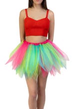 Tutu Roze Regenboog Tutu Rokje XS S 140 146 152 158 164 Eenh, Ophalen of Verzenden, Nieuw