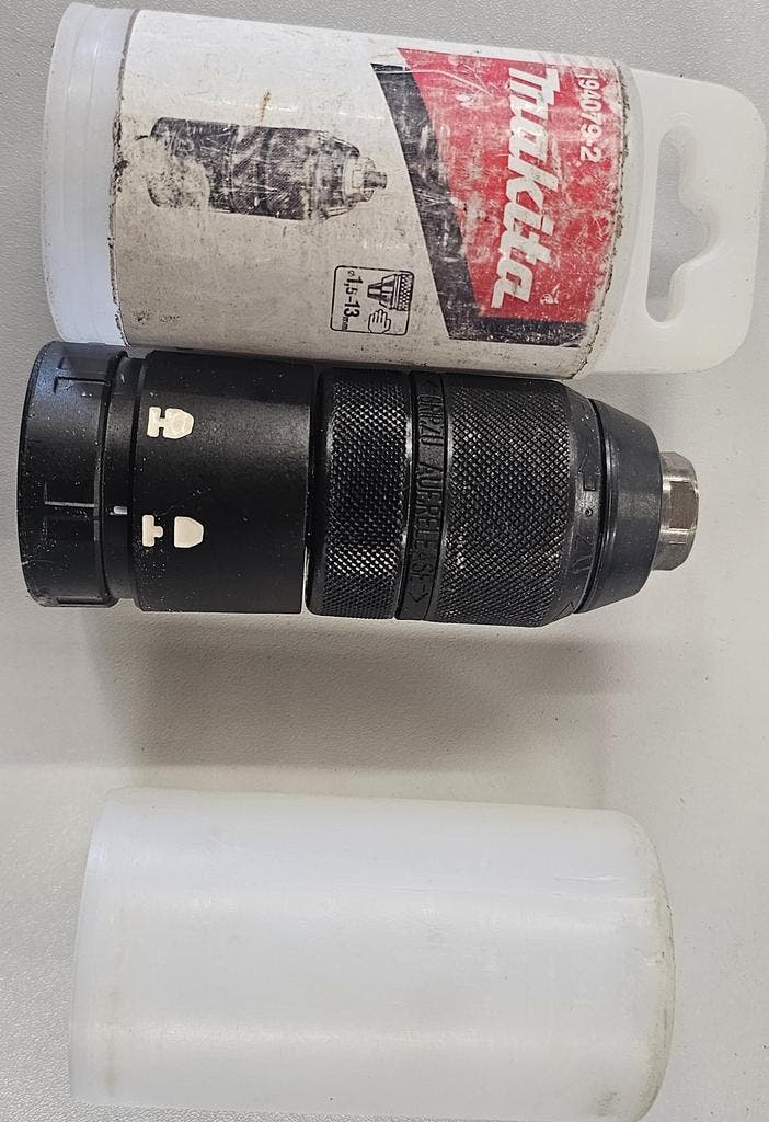 Makita 194074-0 Snelspanboorkop 13mm + SDS-Plus Adapter, Doe-het-zelf en Bouw, Gereedschap | Boormachines, Boormachine, Zo goed als nieuw