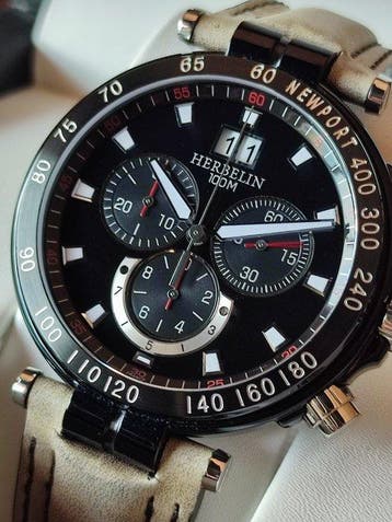 Michel Herbelin - Newport chronograph - Zonder minimumprijs