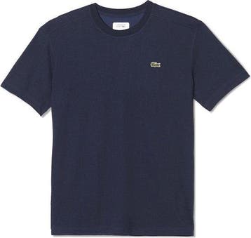 2dekans | Lacoste T-shirt - Basic - Heren - maat 7 - Marine, Ophalen of Verzenden, Nieuw