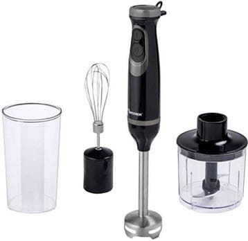 2dekans | Bestron titan RVS staafmixer set, Ophalen of Verzenden