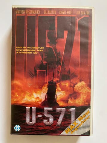 U-571 (EX RENTAL) (VHS), Cd's en Dvd's, Gebruikt