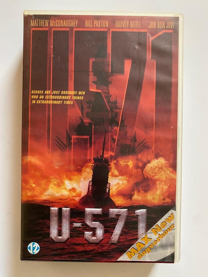 U-571 (EX RENTAL) (VHS), CD & DVD, VHS | Film