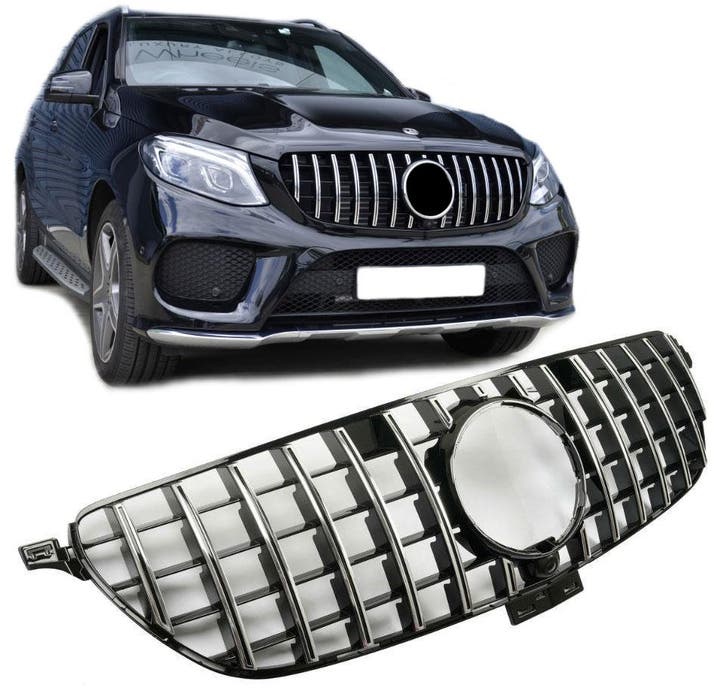 Sport Grille geschikt voor Mercedes C292 GLE COUPE PANAMERIC, Auto diversen, Auto-accessoires, Verzenden
