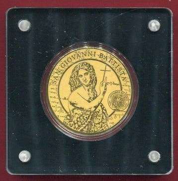 Togo. 1500 Francs 2022, San Giovanni Battista, 1/200 Oz