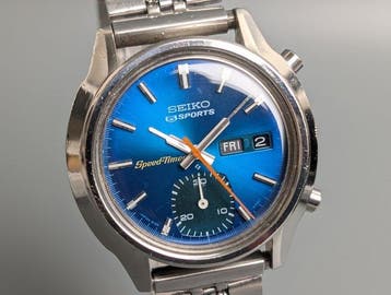 Seiko - 5 Sports Speed-Timer - Sans prix de réserve -
