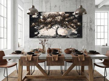 Monika Spiewak - Tree - Oil Painting Stretched On The Frame