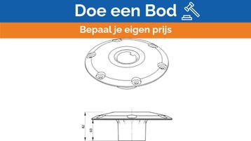 Bieden: Vetus aluminium steering support, Ophalen of Verzenden, Nieuw